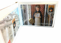 Numisbrief 2 Euro Sondermünze Vatikan 2024"Thomas Aquinas"im Blister