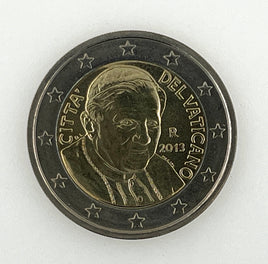 2 Euro Vatican coin "Pope Benedict XVI"