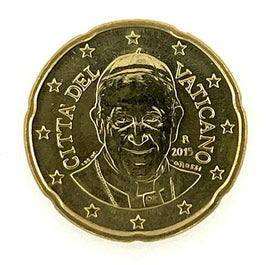 20 Cent Vatikan 2015"Papst Franziskus"UNC