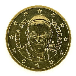 50 Cent Vatikan 2015"Papst Franziskus"UNC