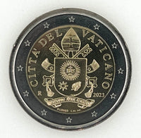2 Euro coin Vatican "Coat of arms of Pope Francis"
