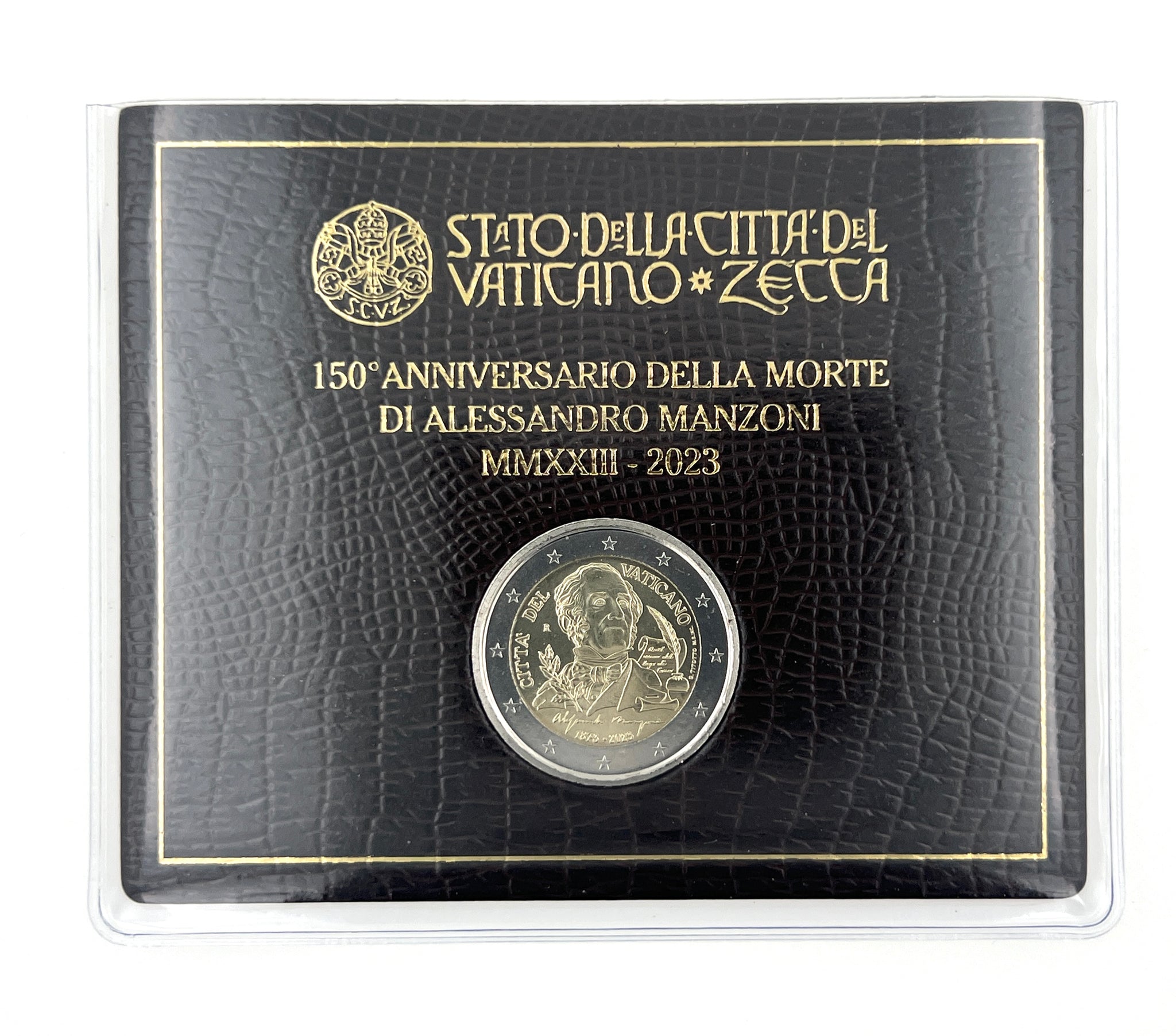 Vaticano 2023 2 Euro FdC Manzoni - redstarcoins