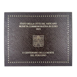 2 Euro Sondermünze Vatikan 2023"Pietro Perugino"im Blister