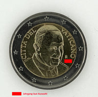 2 Euro Vatican coin "Pope Francis"