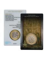 5 x Coincard 1 Euro Vatikan 2025 Stempelglanz Nr. 5-9 Die Heiligen Pforten
