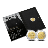 PP 2 Euro Sondermünze Irland 2026"50 Jahre Rockband U2"Polierte Platte
