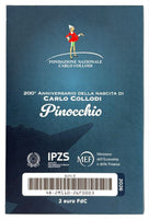 Coincard 2 Euro Sondermünze Italien 2026 "Pinocchio" BU