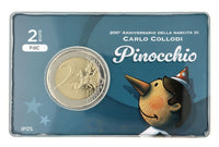 Coincard 2 Euro Sondermünze Italien 2026 "Pinocchio" BU