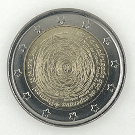 2 Euro Sondermünze Portugal 2024"Nelkenrevolution 1974"